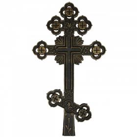 Крест литой надгробный малый